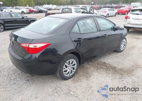 2017 Toyota Corolla Le из США, поврежденный, VIN 2T1BURHEXHC952815